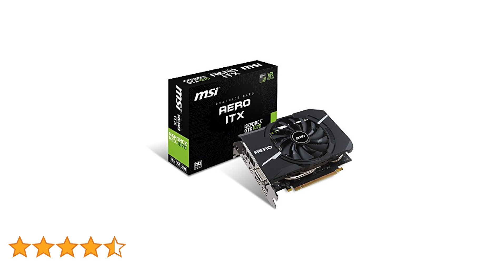 MSI GTX 1070 AERO 8G動作確認済み ① MSI GeForce GTX 1070 AERO 8G OC Graphics Card GTX 1070 AERO 8G